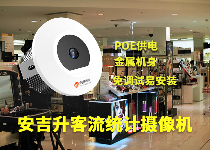 客流统计设备安装视频(商场智能ai检测摄像机)