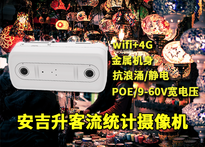 安吉升客流视频分析系统（双目客流统计终端）